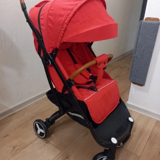 Коляска YOYA PLUS3 Красный меланж
