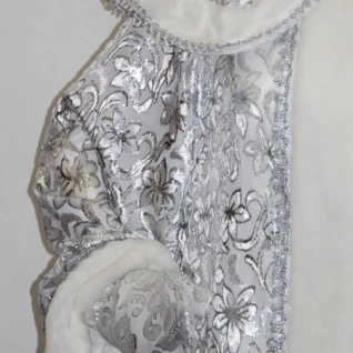 СНЕГУРОЧКА длинная с пелериной (пан-бархат)