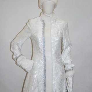 СНЕГУРОЧКА мини (парча белая)