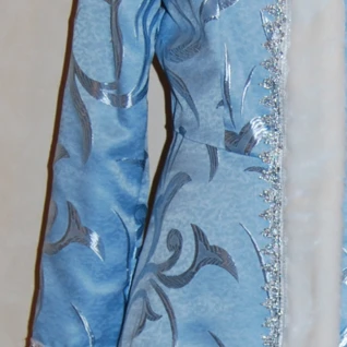 СНЕГУРОЧКА мини (шелк голубой)