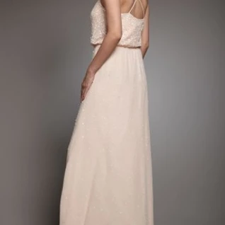 Платье Aidan Mattox Light Pink Gown