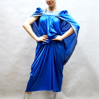 ЭСТРАДНОЕ ПЛАТЬЕ СИНЕЕ