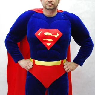 КОСТЮМ СУПЕРМЕНА (мускульный)