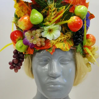 Кокошник "Осень Фрукты"