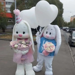 Ростовая кукла Зайчик мальчик