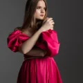 Возьмите Платье вечернее Луминита Фуксия напрокат (Фото 1) common.inCity.tula