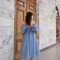 Возьмите Платье вечернее Олимпия индиго напрокат (Фото 3) common.inCity.tula