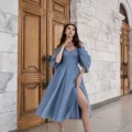 Возьмите Платье вечернее Олимпия индиго напрокат (Фото 8) common.inCity.tula