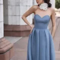 Возьмите Платье вечернее Олимпия индиго напрокат (Фото 9) common.inCity.tula