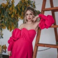 Возьмите Платье вечернее Аделина фуксия напрокат (Фото 2) common.inCity.tula