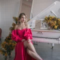 Возьмите Платье вечернее Аделина фуксия напрокат (Фото 5) common.inCity.tula