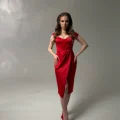 Возьмите Платье вечернее Касабланка красное напрокат (Фото 2) common.inCity.tula