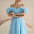 Возьмите Платье вечернее Прованс голубое миди напрокат (Фото 1) В Туле