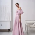 Возьмите Платье вечернее Николь Лиловое Рукава напрокат (Фото 2) common.inCity.tula