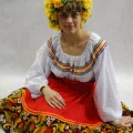 Возьмите "РУССКИЙ НАРОДНЫЙ КАДРИЛЬНЫЙ КОСТЮМ ""ХОХЛОМА-2"" " напрокат (Фото 8) в Москве