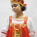 Возьмите "РУССКИЙ НАРОДНЫЙ КОСТЮМ ""АНАСТАСИЯ"" " напрокат (Фото 3) в Москве