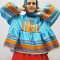 Возьмите "РУССКИЙ НАРОДНЫЙ КОСТЮМ ДЛЯ УЛИЦЫ (флис) ""ЗАБАВА"" " напрокат (Фото 4) в Москве