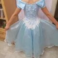 Возьмите Пышное платье цвета неба, на рост  130-145 см напрокат (Фото 4) в Москве