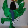 Возьмите РОСТОВАЯ КУКЛА ДИНОЗАВРИК напрокат (Фото 1) в Москве
