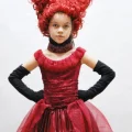 Возьмите КОСТЮМ КРАСНОЙ КОРОЛЕВЫ (детский) №2 напрокат (Фото 3) в Москве