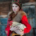 Возьмите Кокошник Зеленый с серьгами напрокат (Фото 2) В Нижнем Новгороде