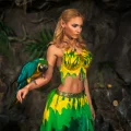 Возьмите Костюм яркого тропического эльфа с натуральными перьями напрокат (Фото 6) в Москве