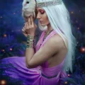 Возьмите Фэнтезийное платье лунной принцессы эльфийки напрокат (Фото 3) в Москве