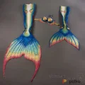 Возьмите Костюм русалки сирены ундины силиконовый хвост русалки напрокат (Фото 11) в Москве
