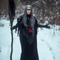 Возьмите Костюм Бабы Яги северной колдуньи шаманки ведьмы напрокат (Фото 4) в Москве
