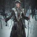 Возьмите Костюм шаманки северянки друида лесной колдуньюю Принцесса Кадын напрокат (Фото 3) в Москве