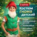 Возьмите Костюм гнома детский  напрокат (Фото 1) в Москве