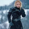 Возьмите Костюм средневековой северной королевы воительницы дом Старков игра престолов Сноу напрокат (Фото 7) в Москве