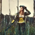Возьмите Костюм женский постапокалипсис Безумный макс Сталкер напрокат (Фото 1) в Москве