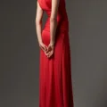 Возьмите Платье Marc Bouwer  Red Drape dress напрокат (Фото 1) в Москве