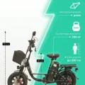 Возьмите Электровелосипед Track Bike Monster c 2 АКБ 60V/21AH напрокат (Фото 4) в Санкт-Петербурге