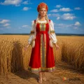 Возьмите Костюм русский народный женский парный  напрокат (Фото 1) в Москве