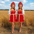 Возьмите Костюм русский народный женский парный  напрокат (Фото 3) в Москве