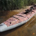 Возьмите Байдарка надувная Щука-3, насос, 2 весла. напрокат (Фото 1) в Москве