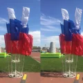 Возьмите Комплект флаговая конструкция (костер) 20 напрокат (Фото 3) в Москве