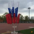 Возьмите Комплект флаговая конструкция (костер) 20 напрокат (Фото 1) в Москве