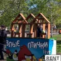 Возьмите Аттракцион Angry birds LIVE напрокат (Фото 1) в Москве