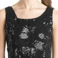 Возьмите Платье ABS by Allen Schwartz Black Sequin Long Gown Размеры 42, 44 напрокат (Фото 1) в Москве