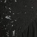 Возьмите Платье ABS by Allen Schwartz Black Sequin Long Gown Размеры 42, 44 напрокат (Фото 2) в Москве