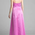 Возьмите Платье ABS by Allen Schwartz Pink/Rouge  satin evening gown Размеры 42, 44 напрокат (Фото 4) в Москве
