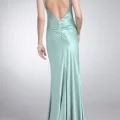 Возьмите Платье ABS by Allen Schwartz SeaFoam Neck Gown Размер 42 напрокат (Фото 2) в Москве