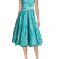 Возьмите Платье ABS by Allen Schwartz Tiffany Blue Taffeta Sweatheard Dress Размер 42 напрокат (Фото 3) в Москве