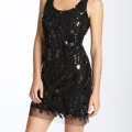 Возьмите Платье Adrianna Papell Black Sequin Dress Размер 46 напрокат (Фото 2) в Москве