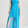 Возьмите Платье Aidan Mattox Blue Sky High-low Dress Размеры 42, 44 напрокат (Фото 1) в Москве