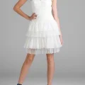 Возьмите Платье Betsey Johnson White Spangles Dress Размер 42 напрокат (Фото 3) в Москве