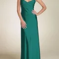 Возьмите Платье Calvin Klein Turcose/Green/Dark Green/Yellow/Shampagne    Long Formal Dress Размер 42 напрокат (Фото 6) в Москве